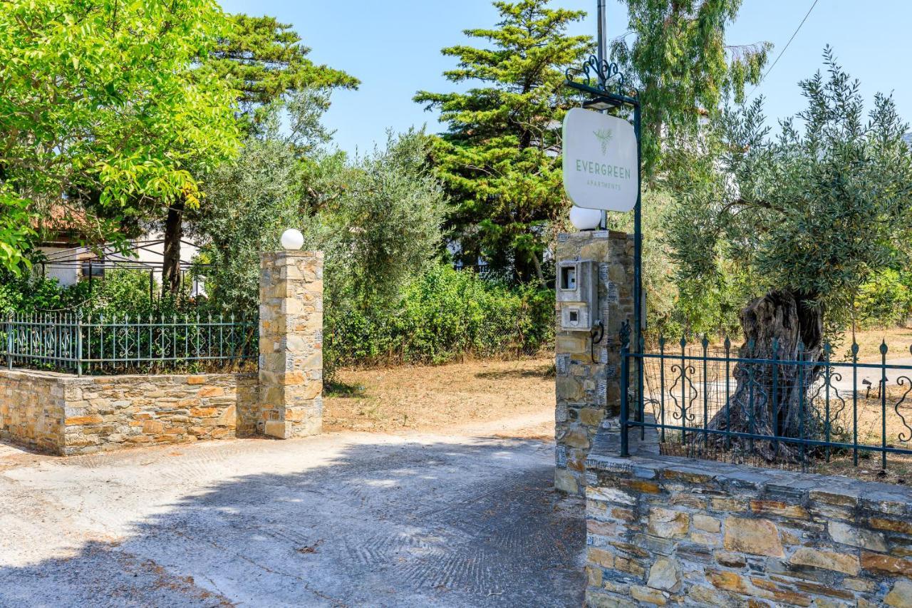 Skopelos Evergreen Apartments Stafylos Dış mekan fotoğraf