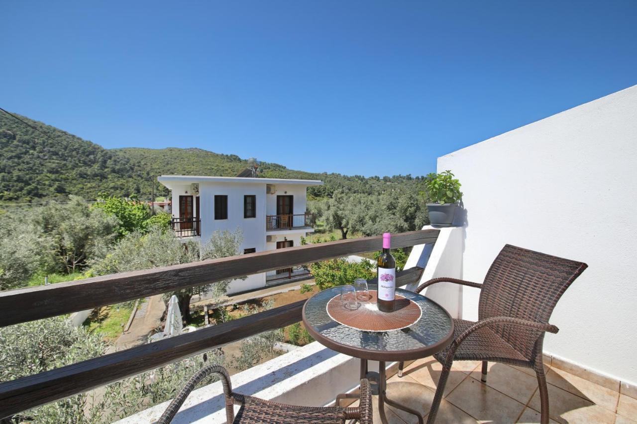 Skopelos Evergreen Apartments Stafylos Dış mekan fotoğraf