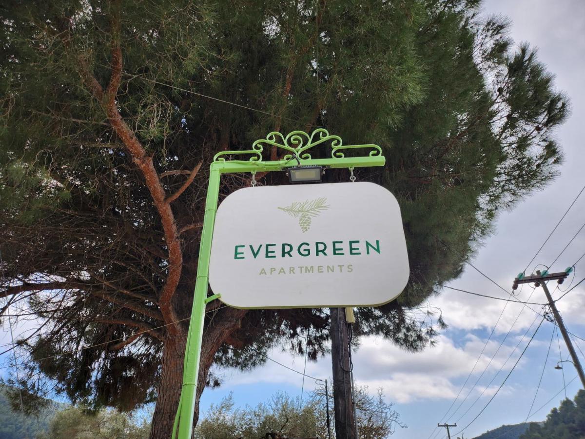 Skopelos Evergreen Apartments Stafylos Dış mekan fotoğraf